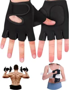 Luva Academia Esporte Treino Musculação Exercícios Neoprene Ajustável Unissex