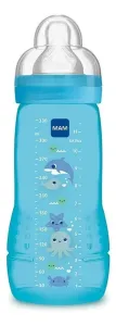 Mamadeira Easy Active 330ml Menino - Mam 4833 Cor Azul Fundo Do Mar