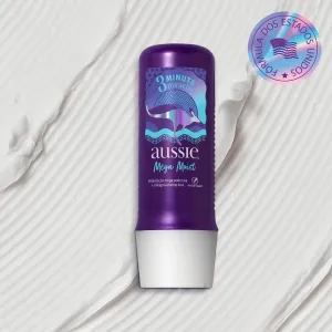 Tratamento Aussie Mega Moist 3 Minute Miracle Abacate e Óleo De Jojoba 236ml, Aussie