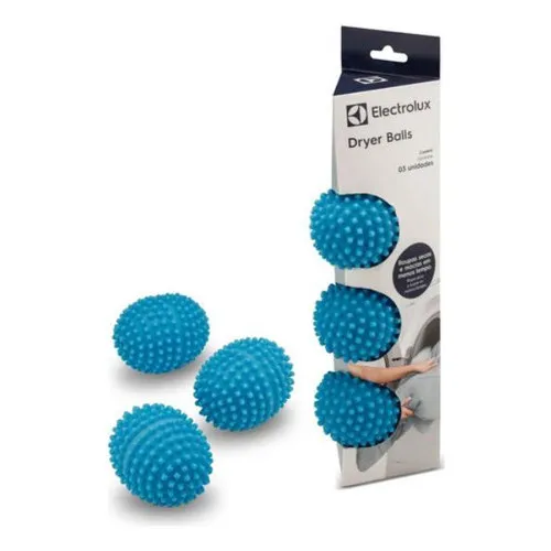 3 Bolas Dryer Balls Electrolux 41042277 Secadora De Roupas Secagem | Shopee Brasil