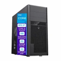 Computador Skill Pro Intel 12a Geração Core I5 12400f, 16GB DDR4, SSD 256GB, Geforce GT 610 2GB, Linux - Sp-027
