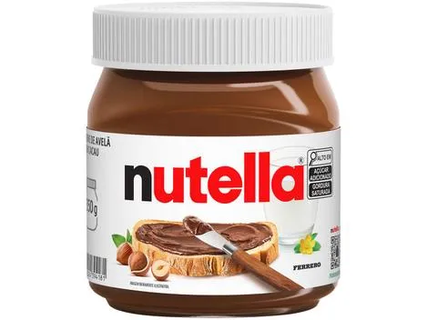 Creme de Avelã com Cacau Nutella Ferrero 350g