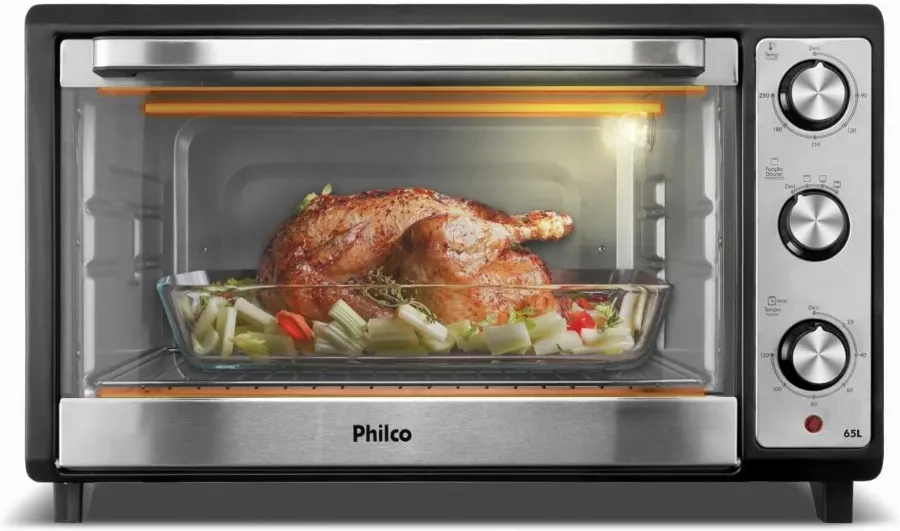 Forno Elétrico 65L Philco Dupla Resistência 1800W PFE65 127V