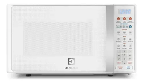 Micro-ondas Electrolux 20L Branco com Função Tira Odor e Descongelar MTO30